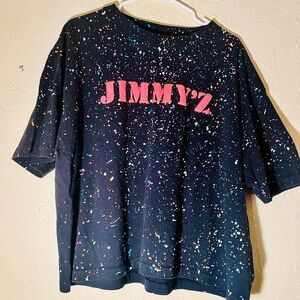Vtg JIMMY’Z Shirt One size 90s JIMMY’Z. Splatter Paint RARE!